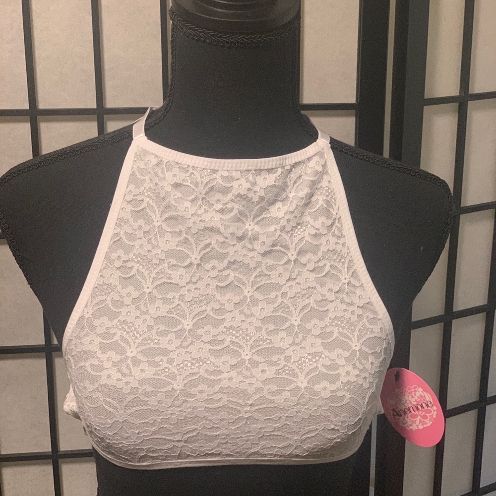 White lace Bralet